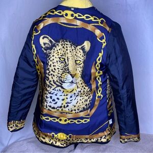 Italian Silk Vintage Blazer Jacket